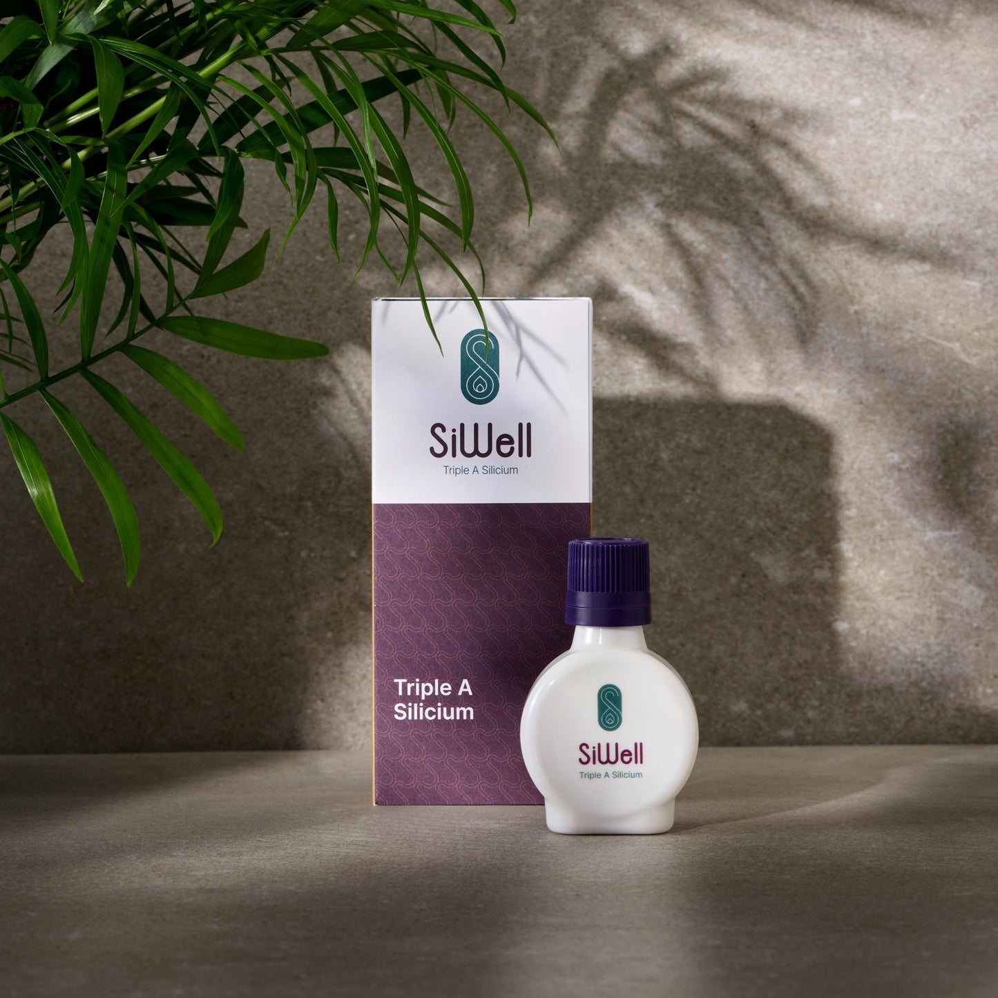 Fles en Doosje van SiWell Triple A Silicium